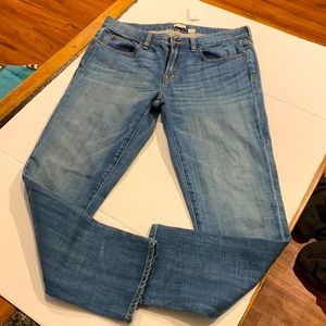 J. Crew Women's Straight Leg Jeans - Light Blue